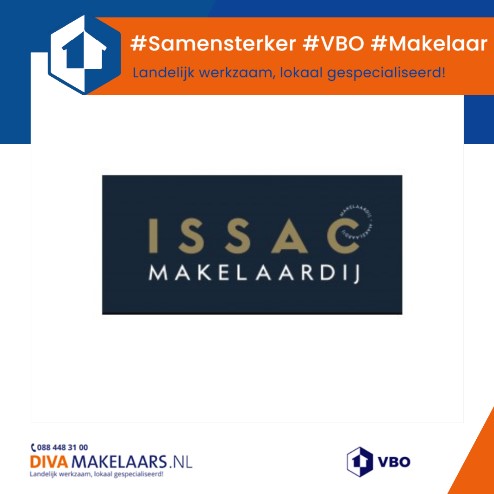 DIVA Makelaars start samenwerking met Issac Makelaardij B.V. uit Noordwijk.